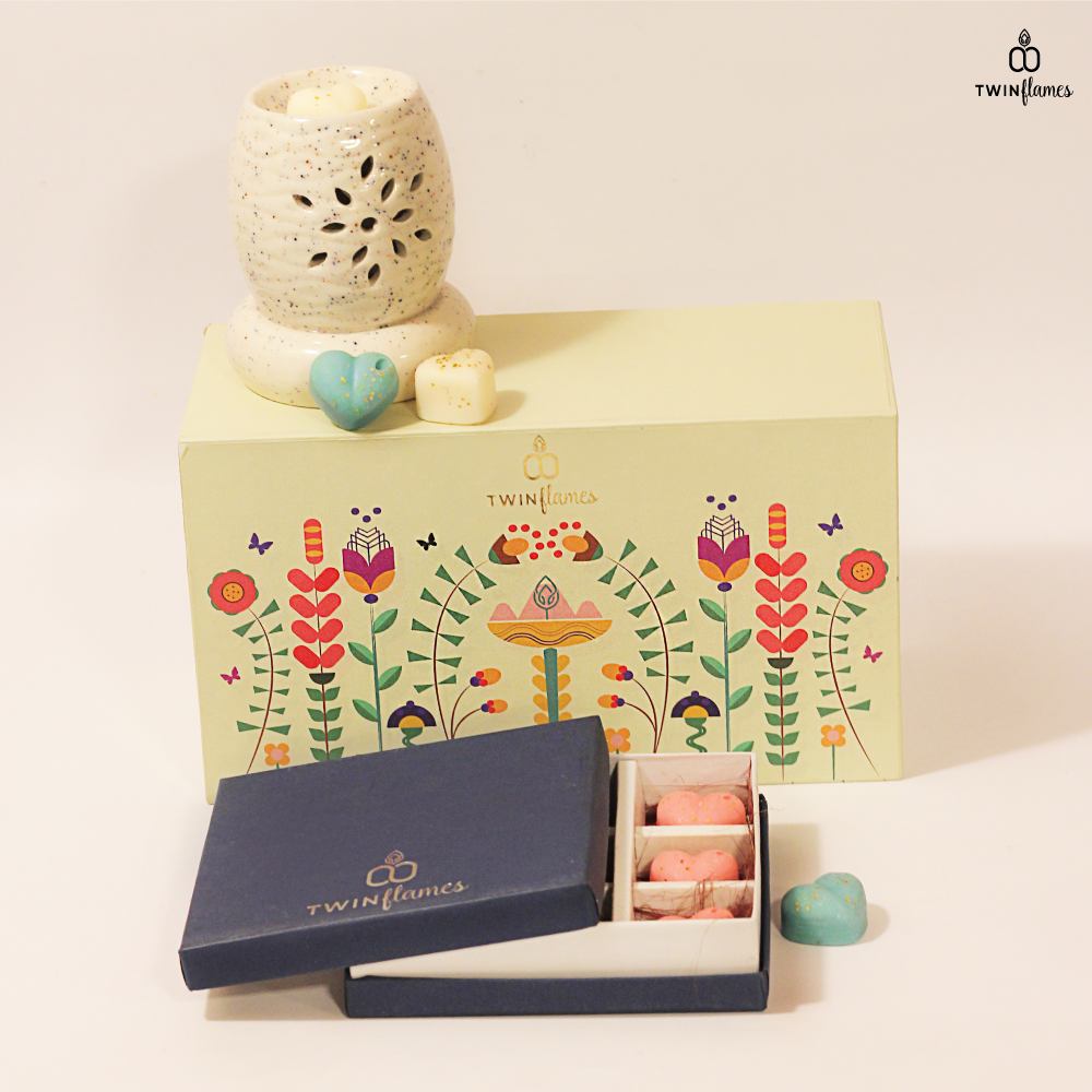 Electric Diffuser & Wax Melt Box Twin Flames India