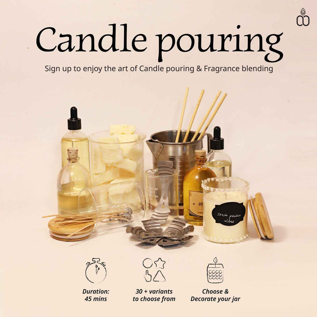 Candle Pouring - Twin Flames India