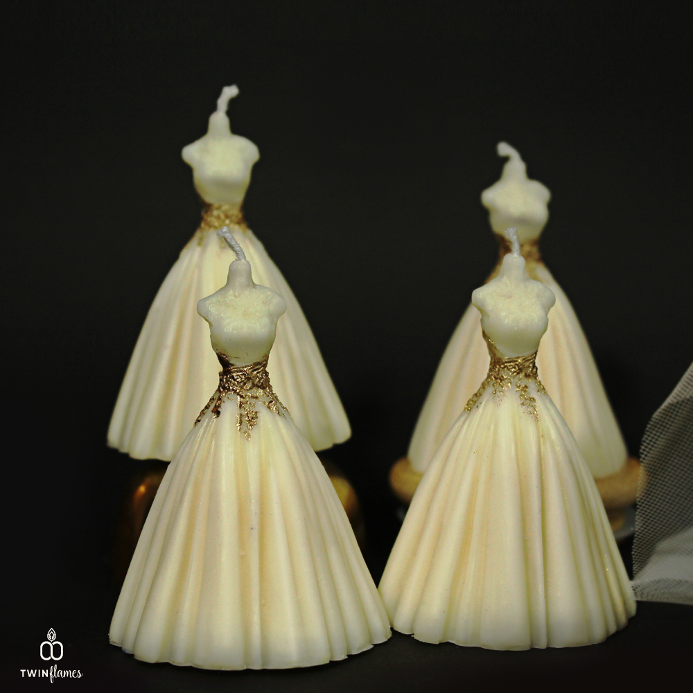 Bride Soy Candle (Set of 4) Twin Flames India