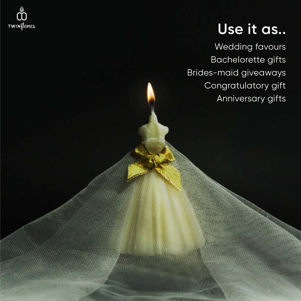 Bride Soy Candle (Set of 4) Twin Flames India
