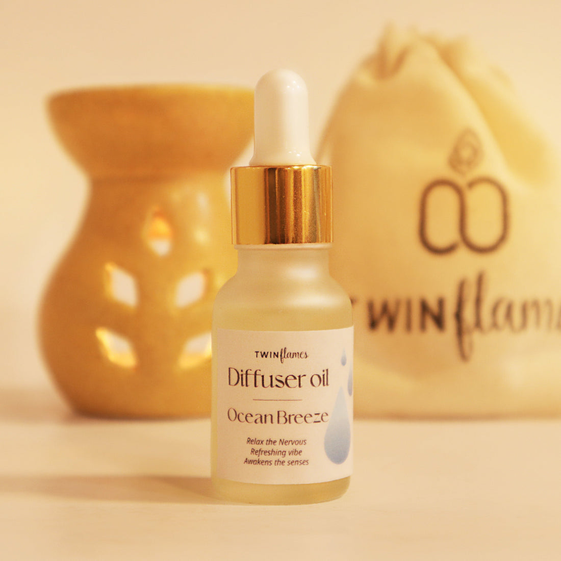 Ocean Breeze Diffuser Oil Twin Flames India