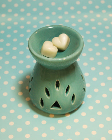 Tea-light Big Blue Ceramic Diffuser Twin Flames India