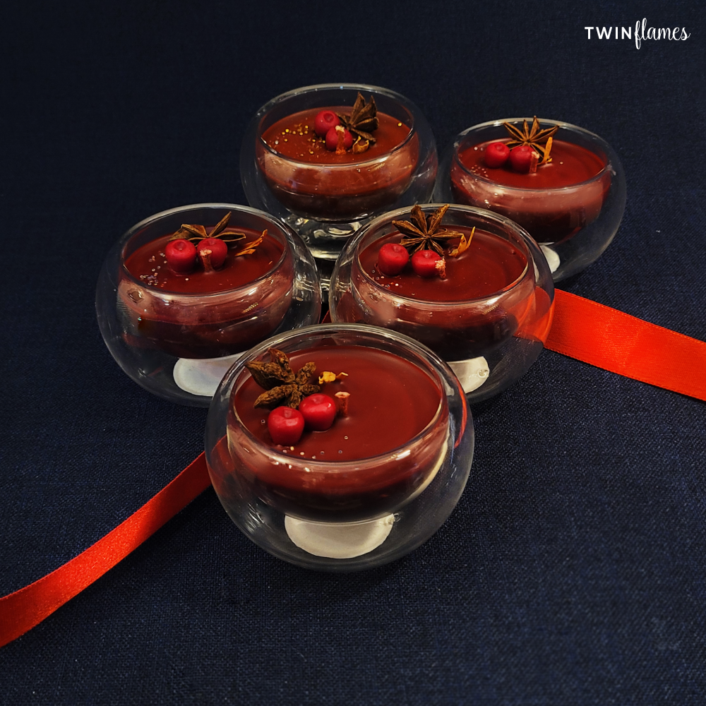 Mulled Wine Soy Jar Candle Twin Flames India