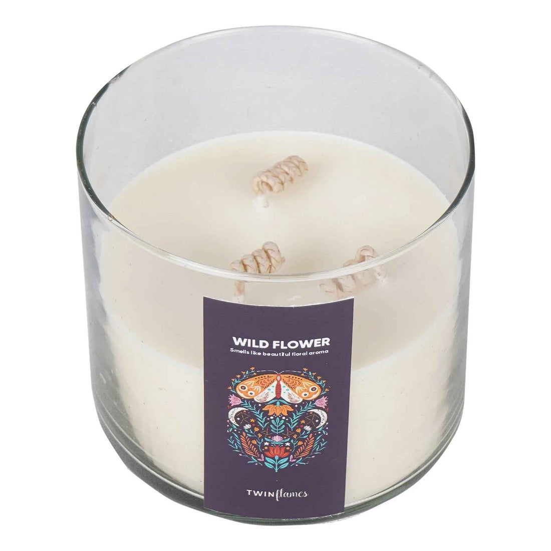 Wild Flower 3-Wick Soy Candle | Casa Collection