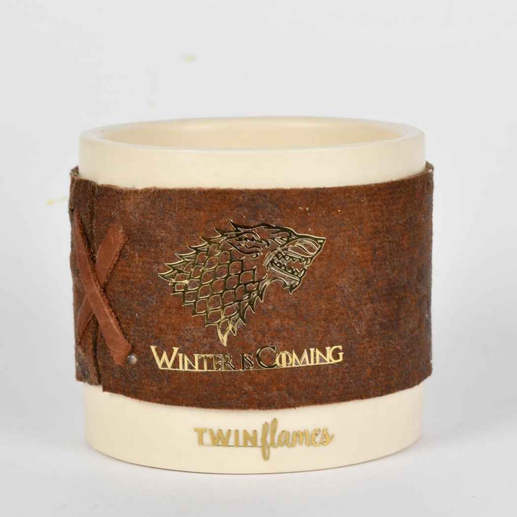 Winter Is Coming | Game of Thrones Theme Scented Soy Jar Candle