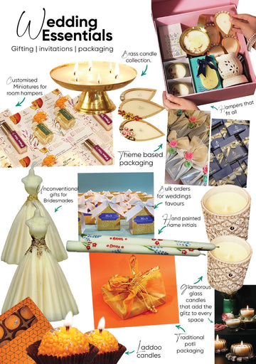 Wedding Essentials: Elevate Your Celebration with Customizable Scented Candles and Aromatic Delights