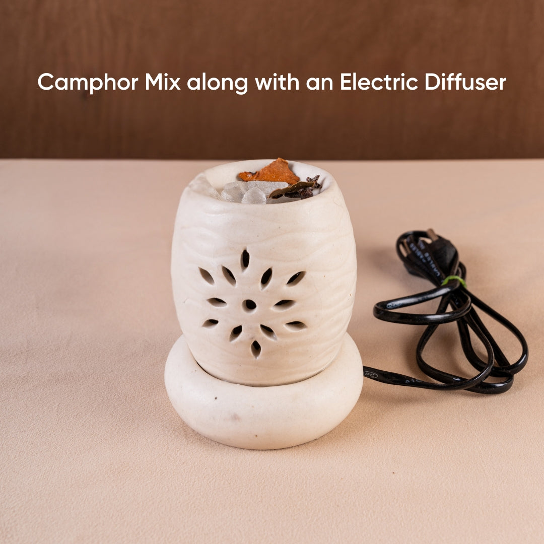 Electric Diffuser & Energizer Camphor Mix