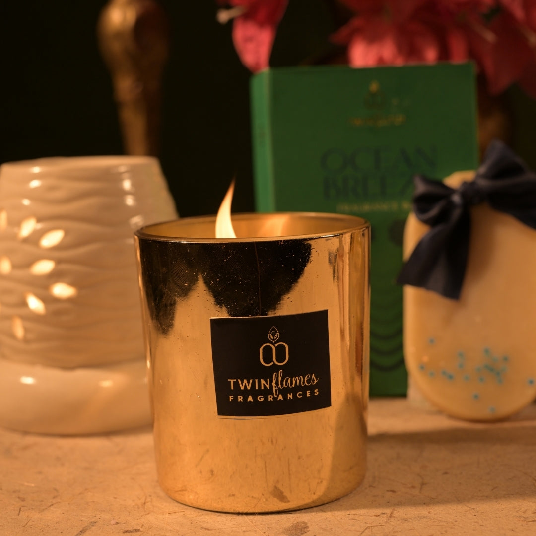 The Romance Box– Fragrance Bar,  Ceramic Diffuser, Diffuser Oils, Candle & Mini Aroma Mist