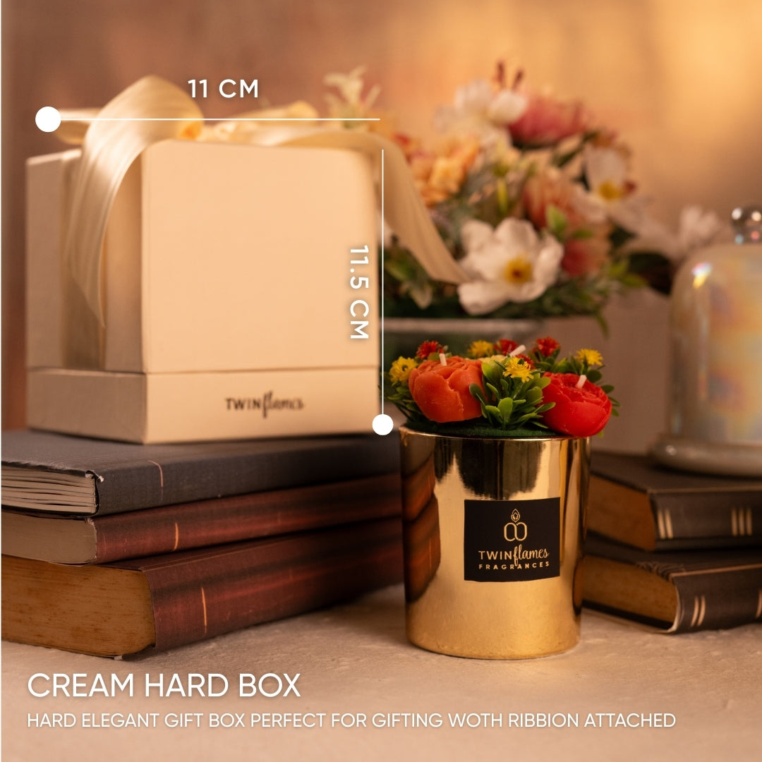 Flower Bouquet Jar Candle