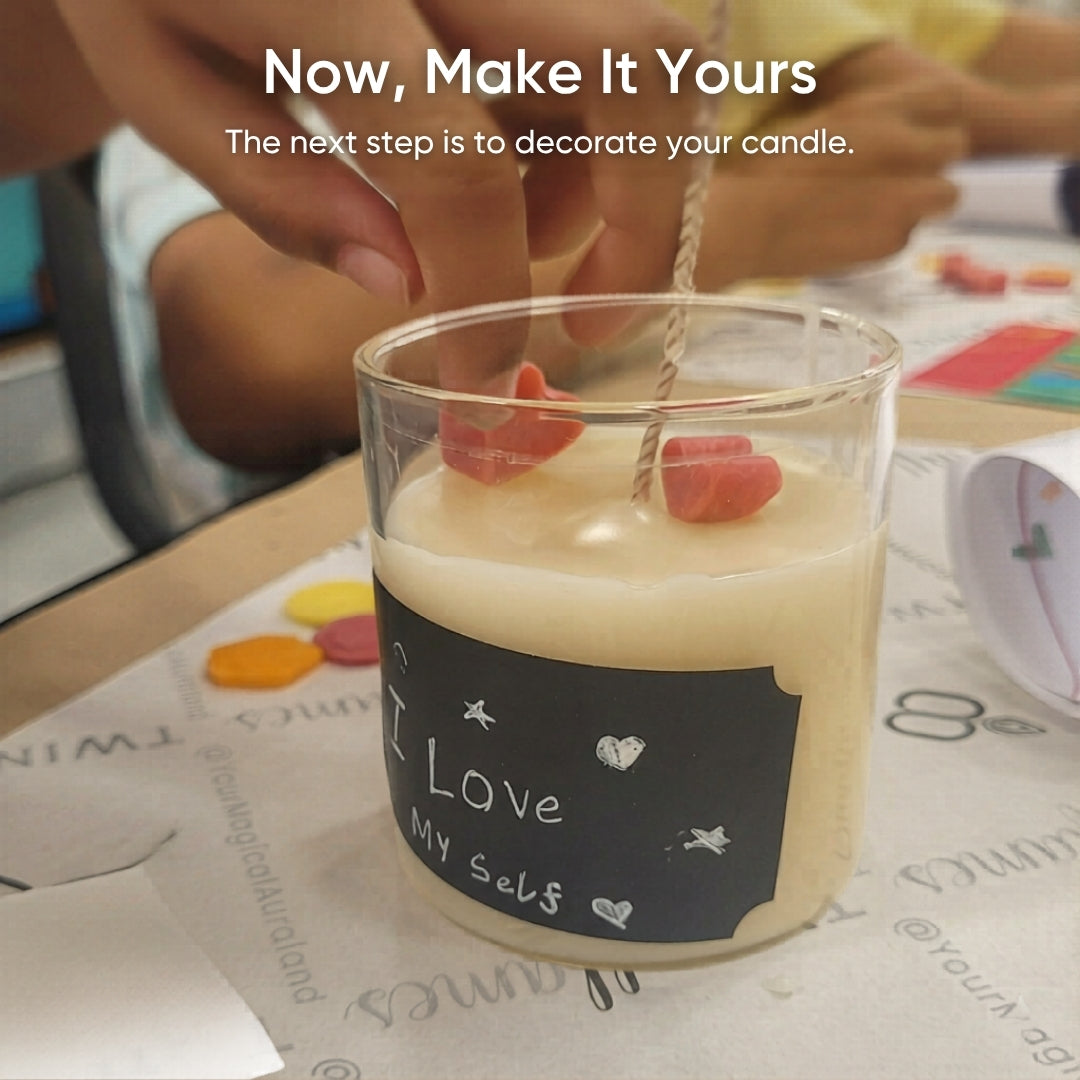 Affirmation Candle Pouring