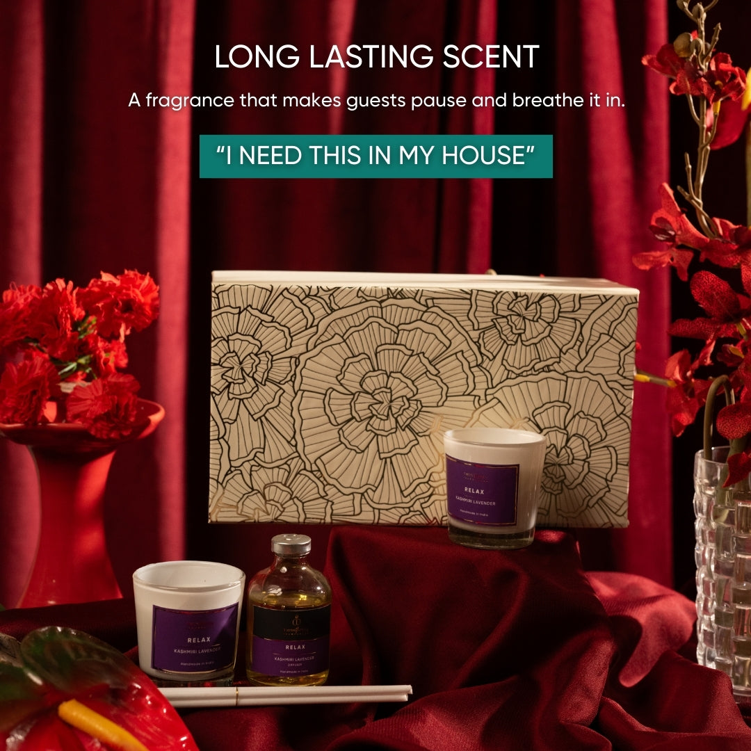 Nivara Gift Box: Kashmiri Lavender (Relax)