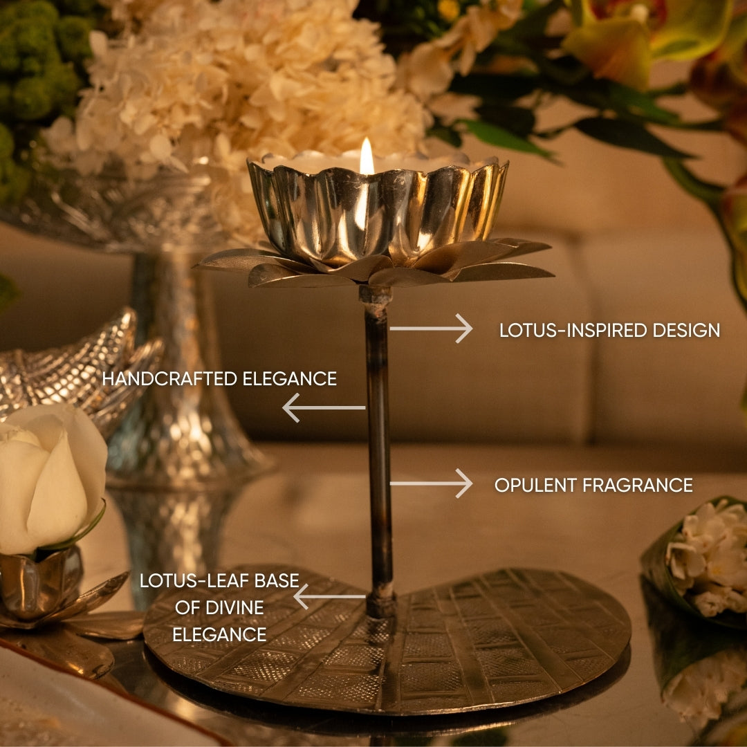 Lotus Candle Stand