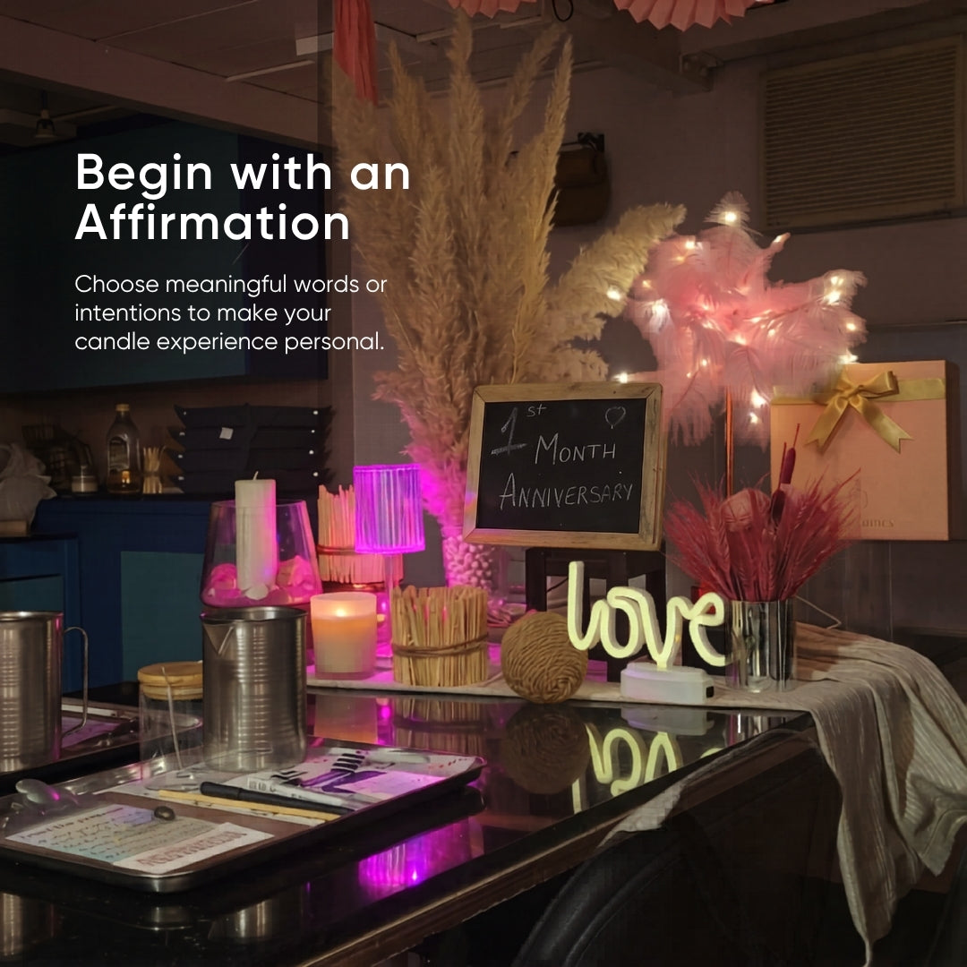 Date Night Candle Pouring