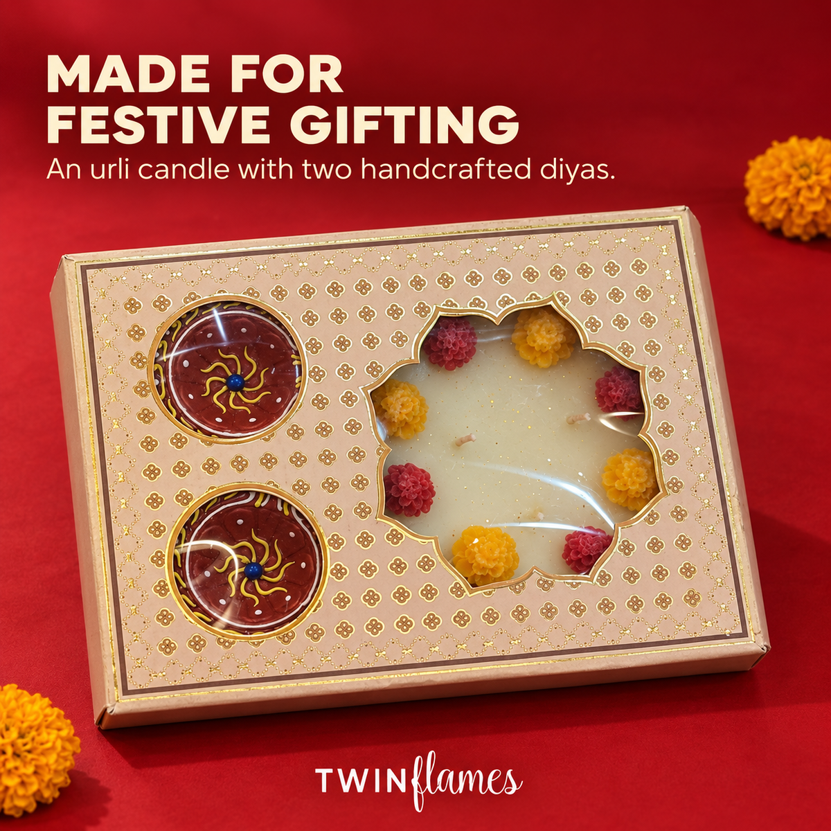 Phool – Urli & Diya Candle Set