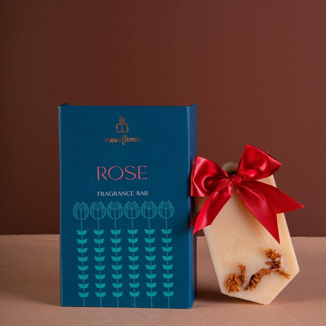 Rose Fragrance Bar - Set of 2