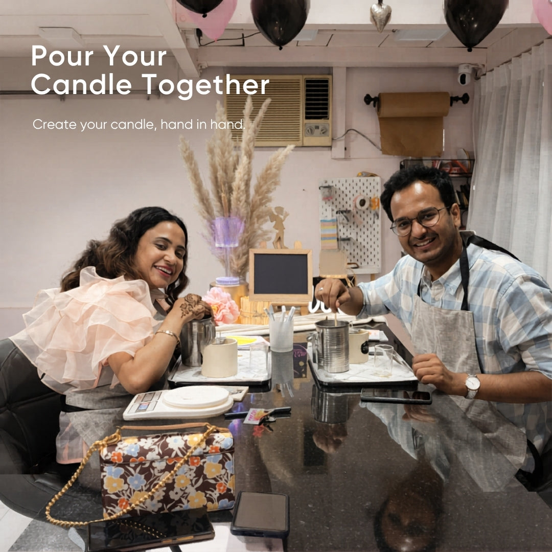 Date Night Candle Pouring