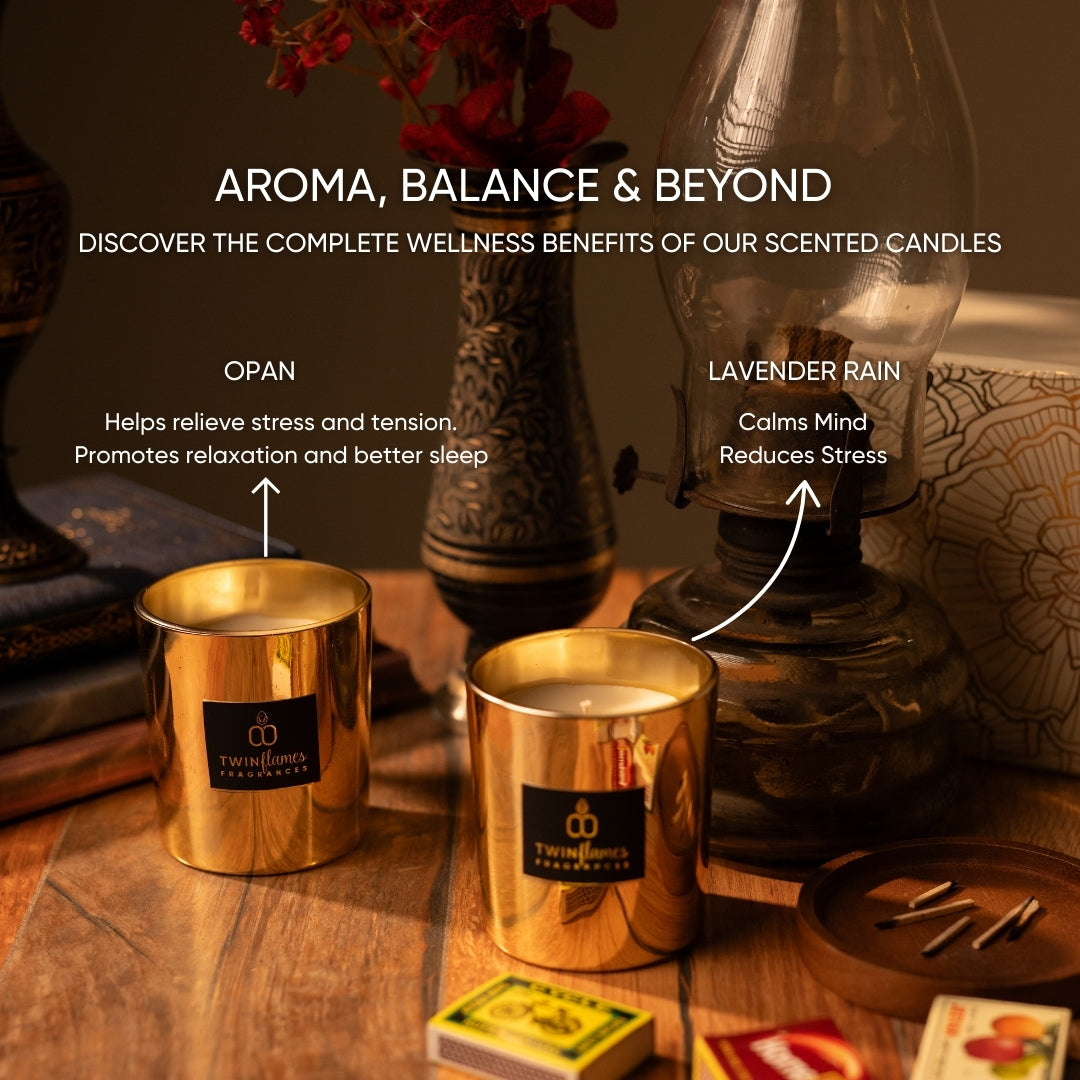 Metallic Soy Scented Jar Candle | Single Piece