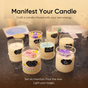 Affirmation Candle Pouring