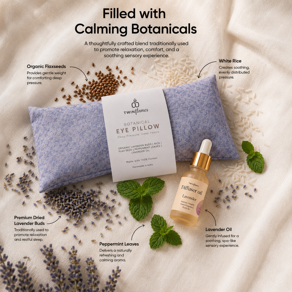 Botanical Eye Pillow