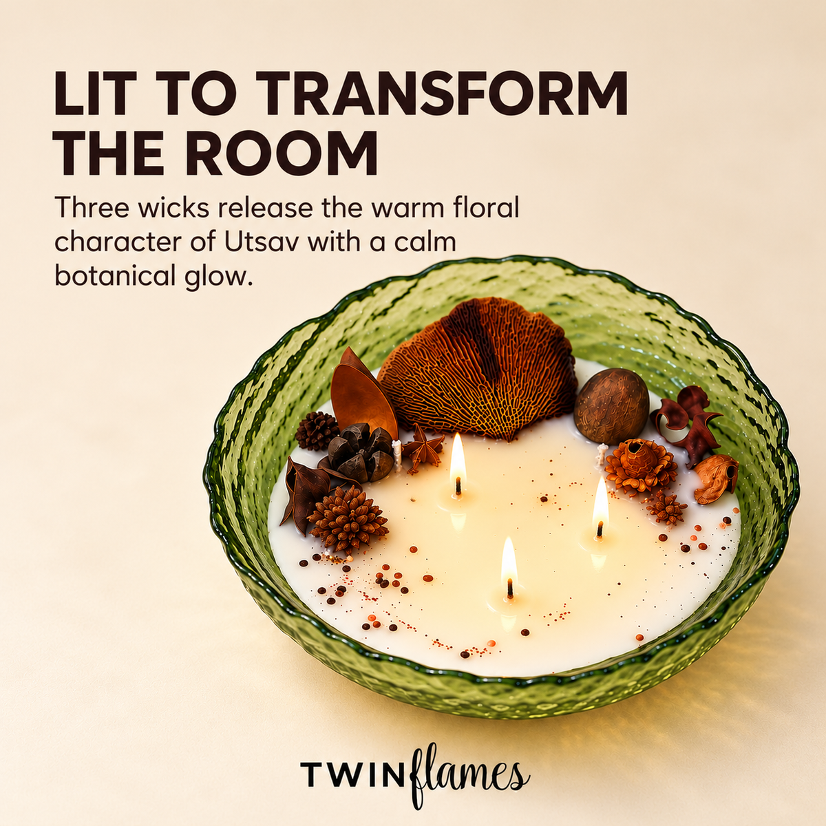 Botanical Jade Candle
