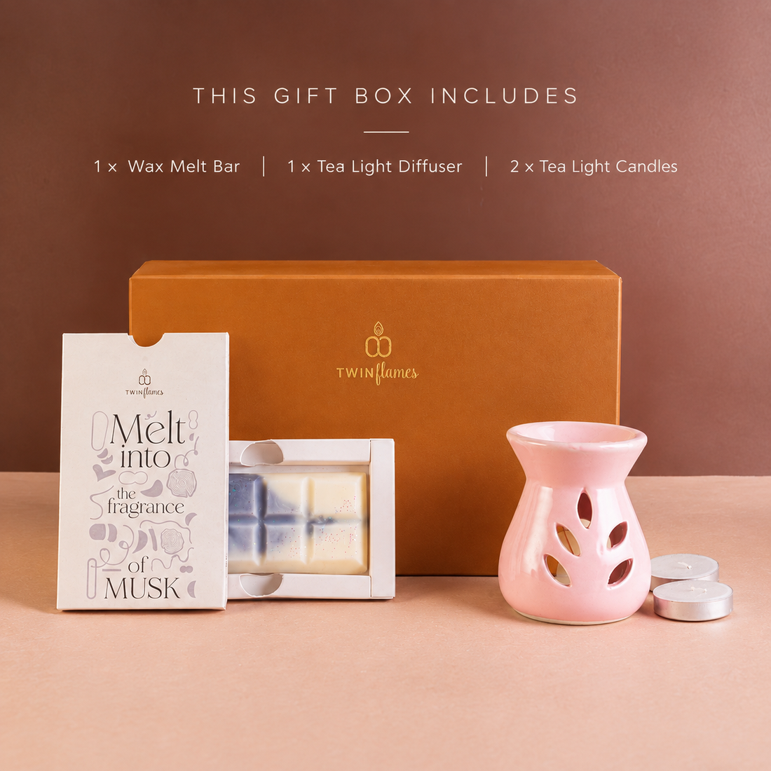 Delightful - Wax Melt, Tea Light Diffuser & Tea Light Candles