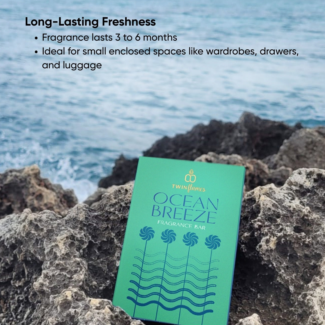Ocean Breeze Fragrance Bar - Set of 2