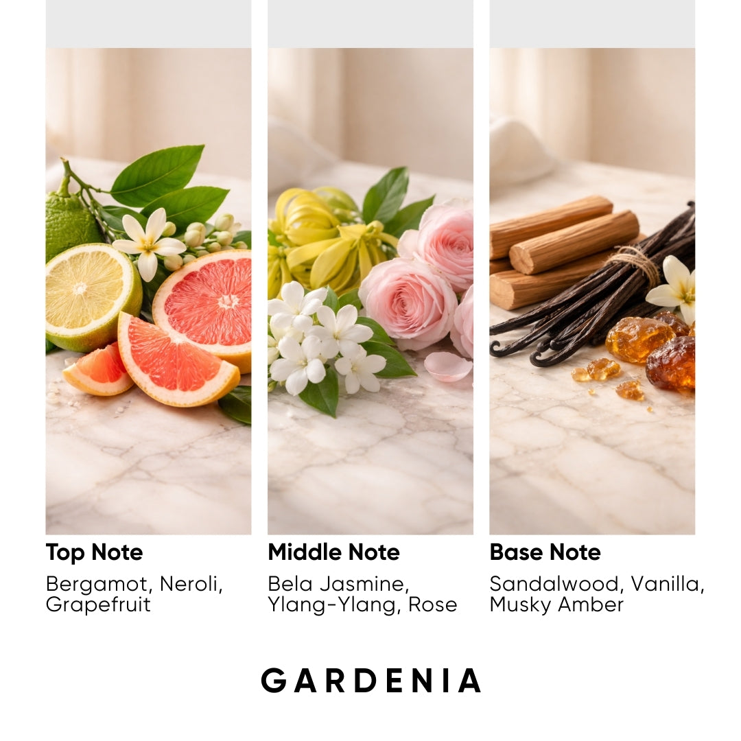 Gardenia Fragrance Bar - Set of 2