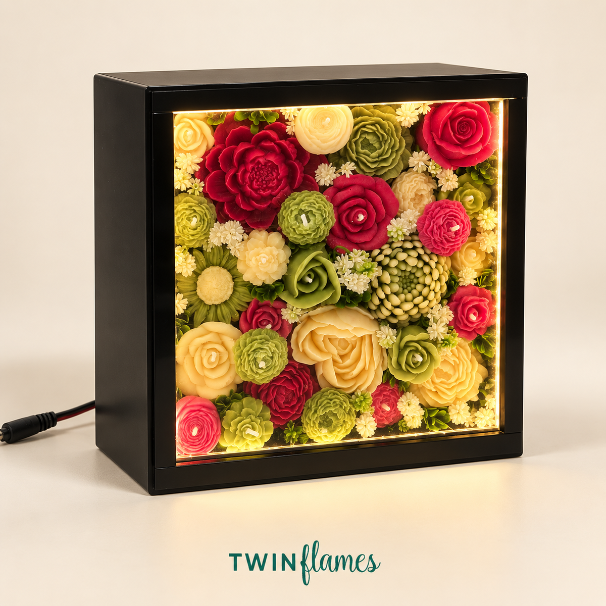 Floral Bouquet Light Box
