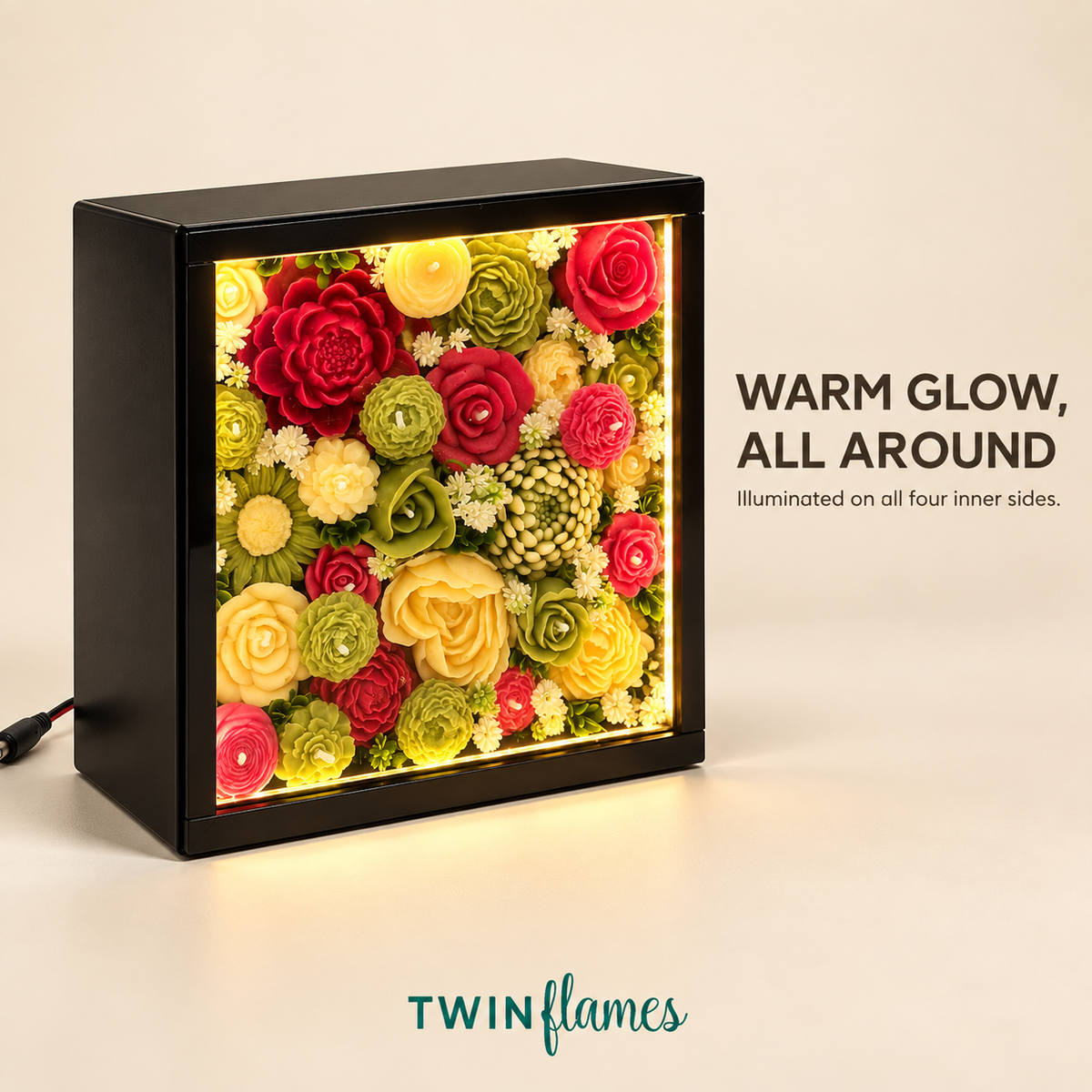 Floral Bouquet Light Box