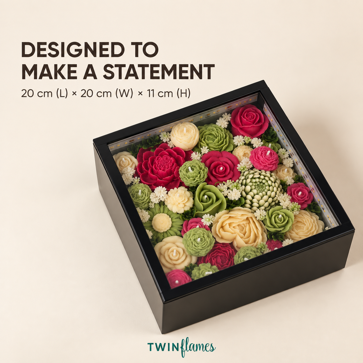 Floral Bouquet Light Box
