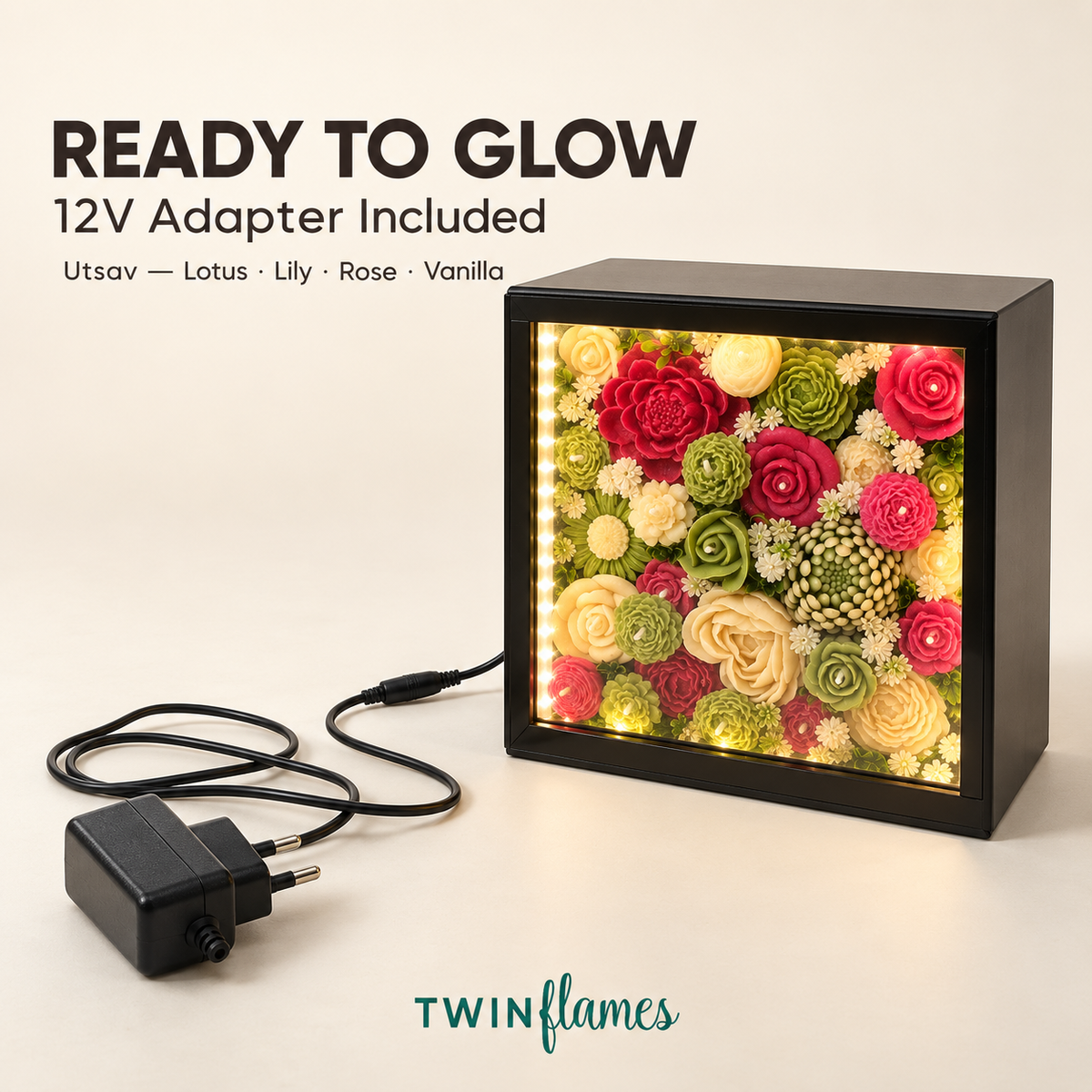 Floral Bouquet Light Box