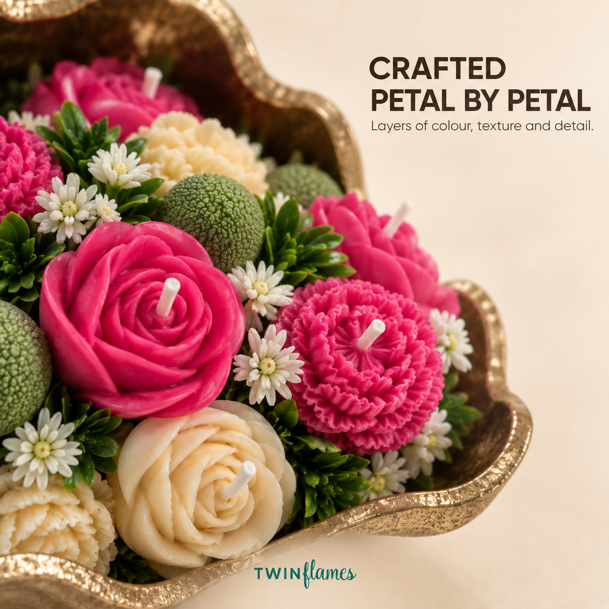 GulShankh - Floral Bouquet Scented Bouquet (Kolkata Delivery Only)