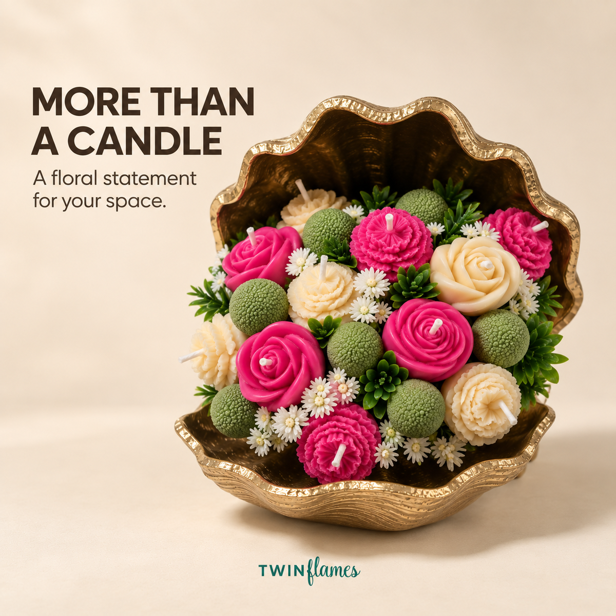 GulShankh - Floral Bouquet Scented Bouquet (Kolkata Delivery Only)