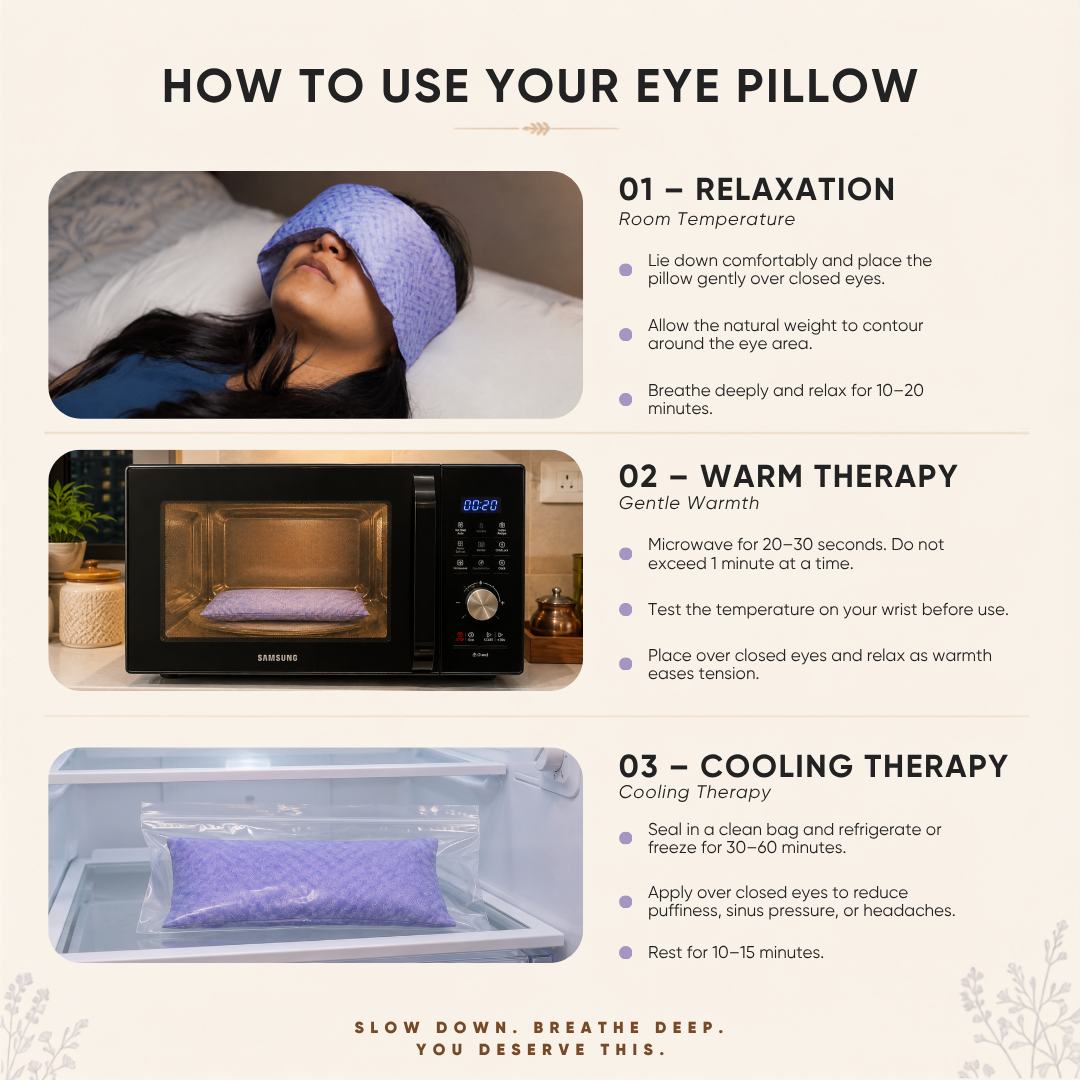Botanical Eye Pillow
