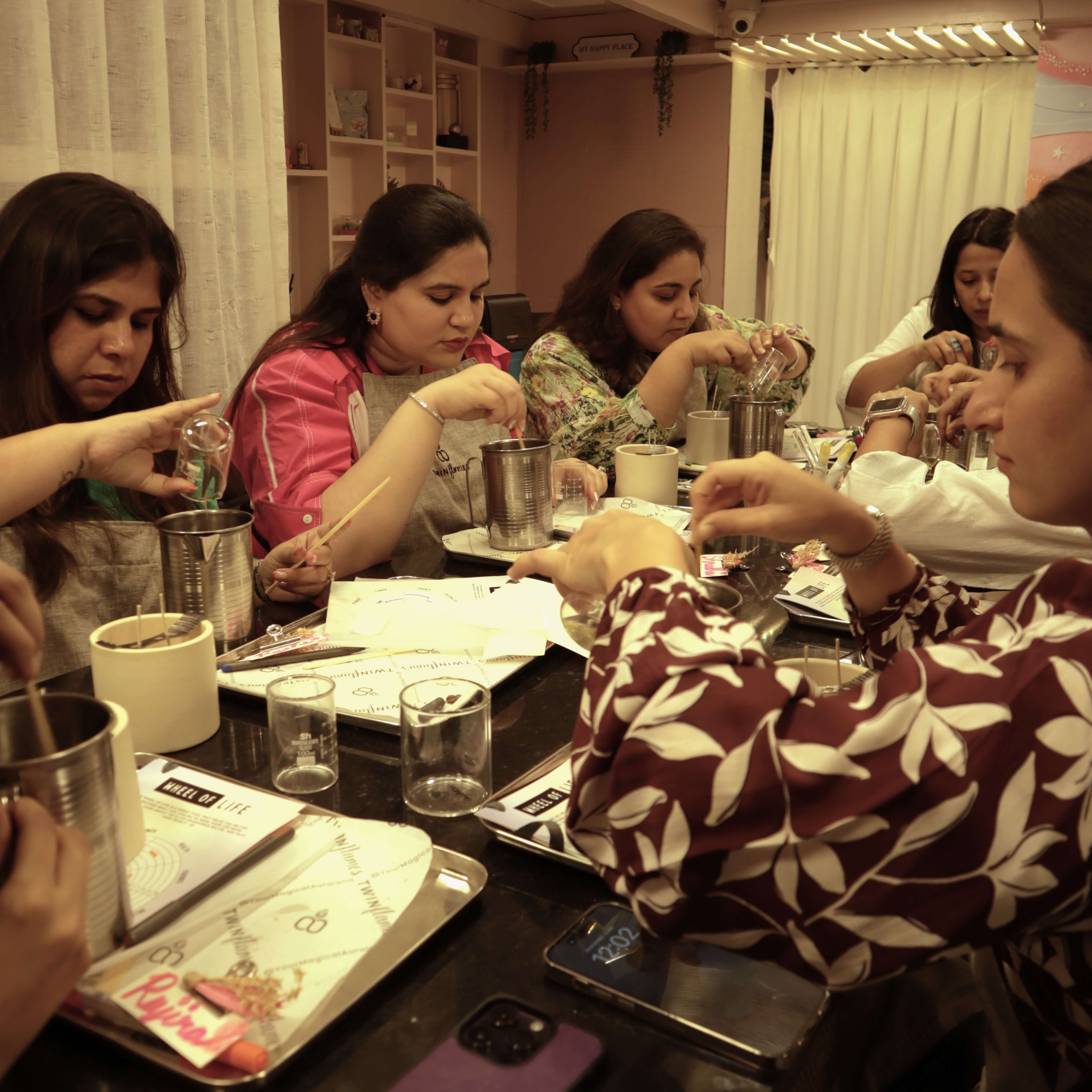 Candle Pouring - Twin Flames India