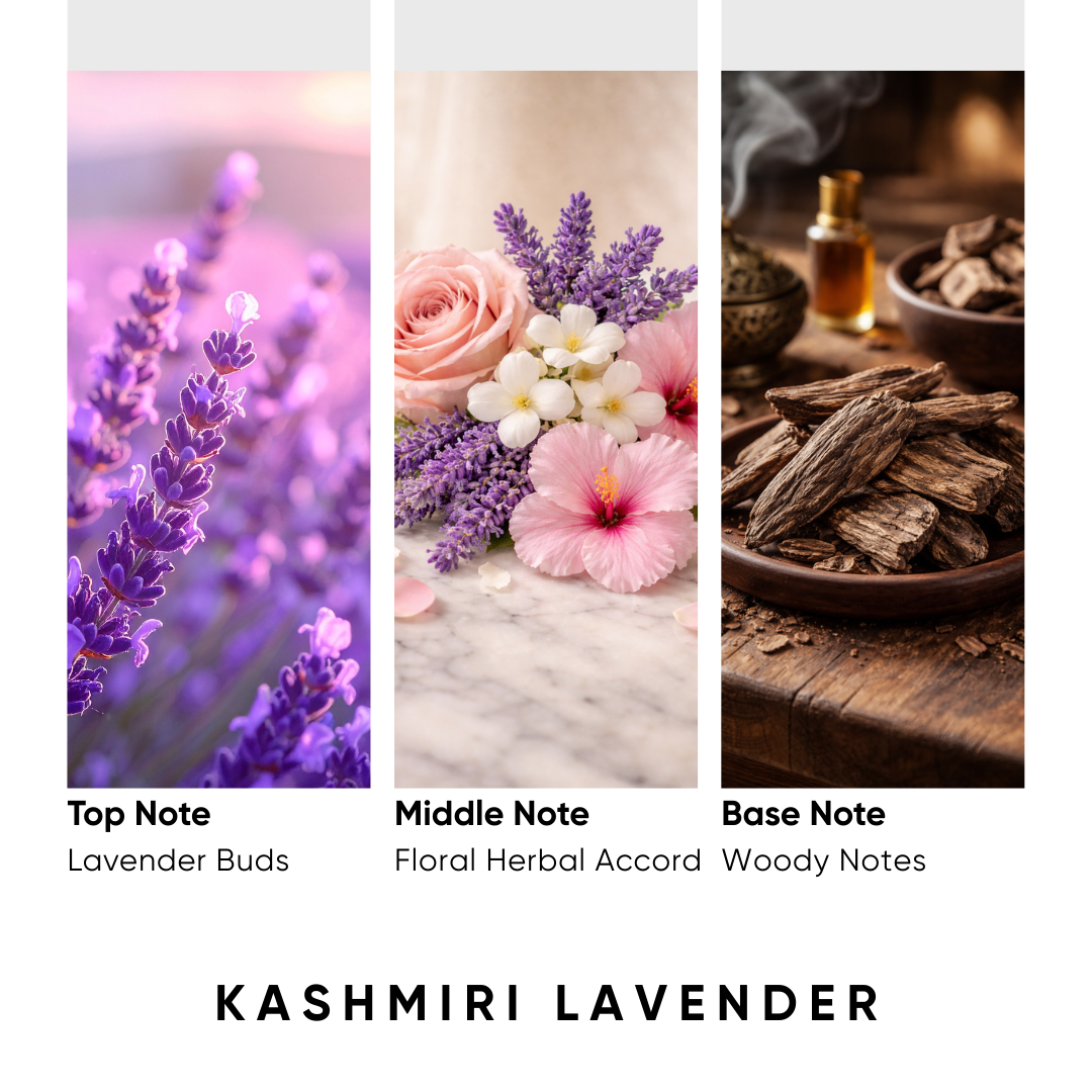 Kashmiri Lavender Aroma Reed Diffuser – 100ml