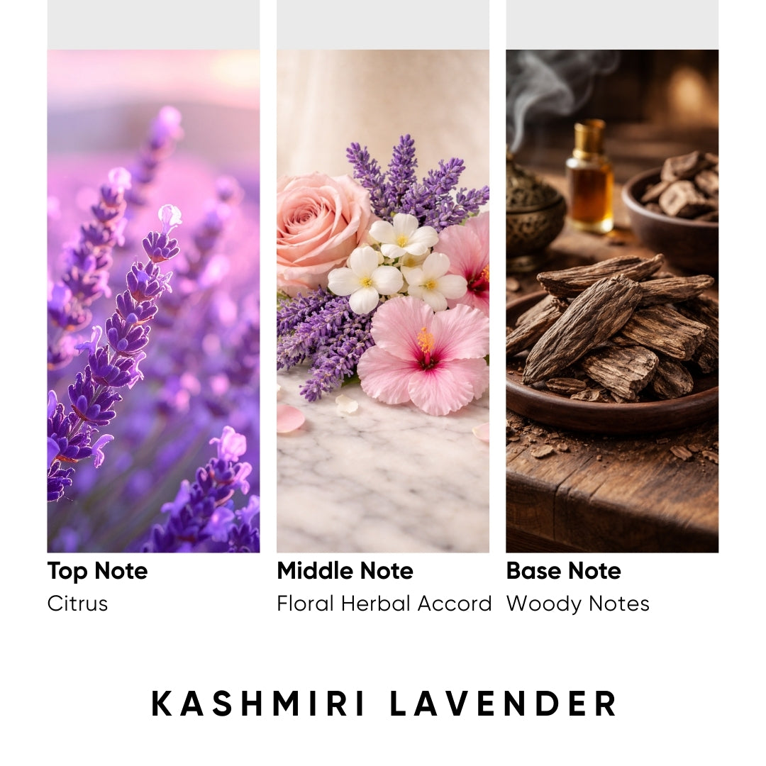 Kashmiri Lavender Aroma Reed Diffuser – 100ml