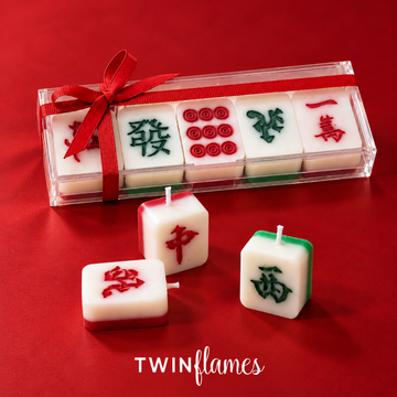Mahjong Inspired Candle Set