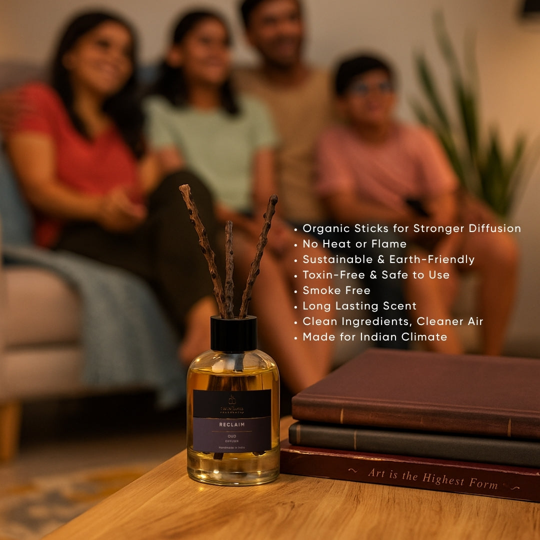Oud Aroma Reed Diffuser – 100ml