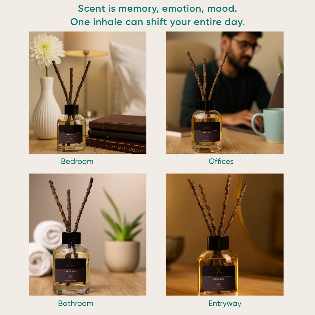 Oud Aroma Reed Diffuser – 100ml