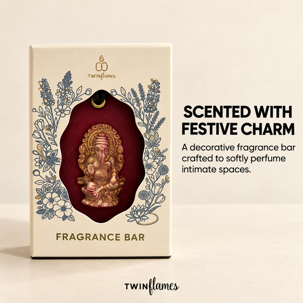 Aaradhya – Camphor, Fragrance Bar, Diffuser & Urli Candle Gift Set