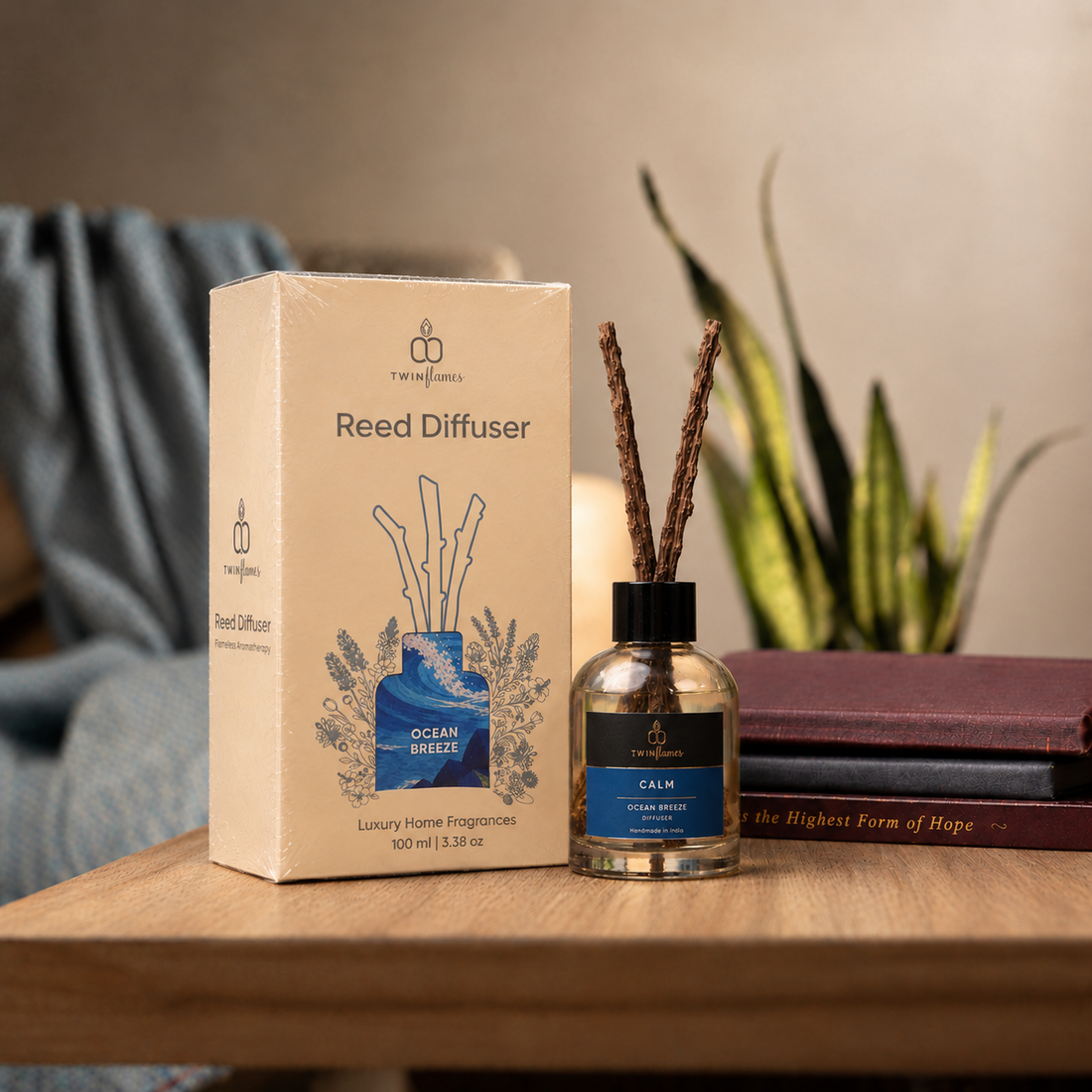Ocean Breeze Aroma Reed Diffuser – 100ml