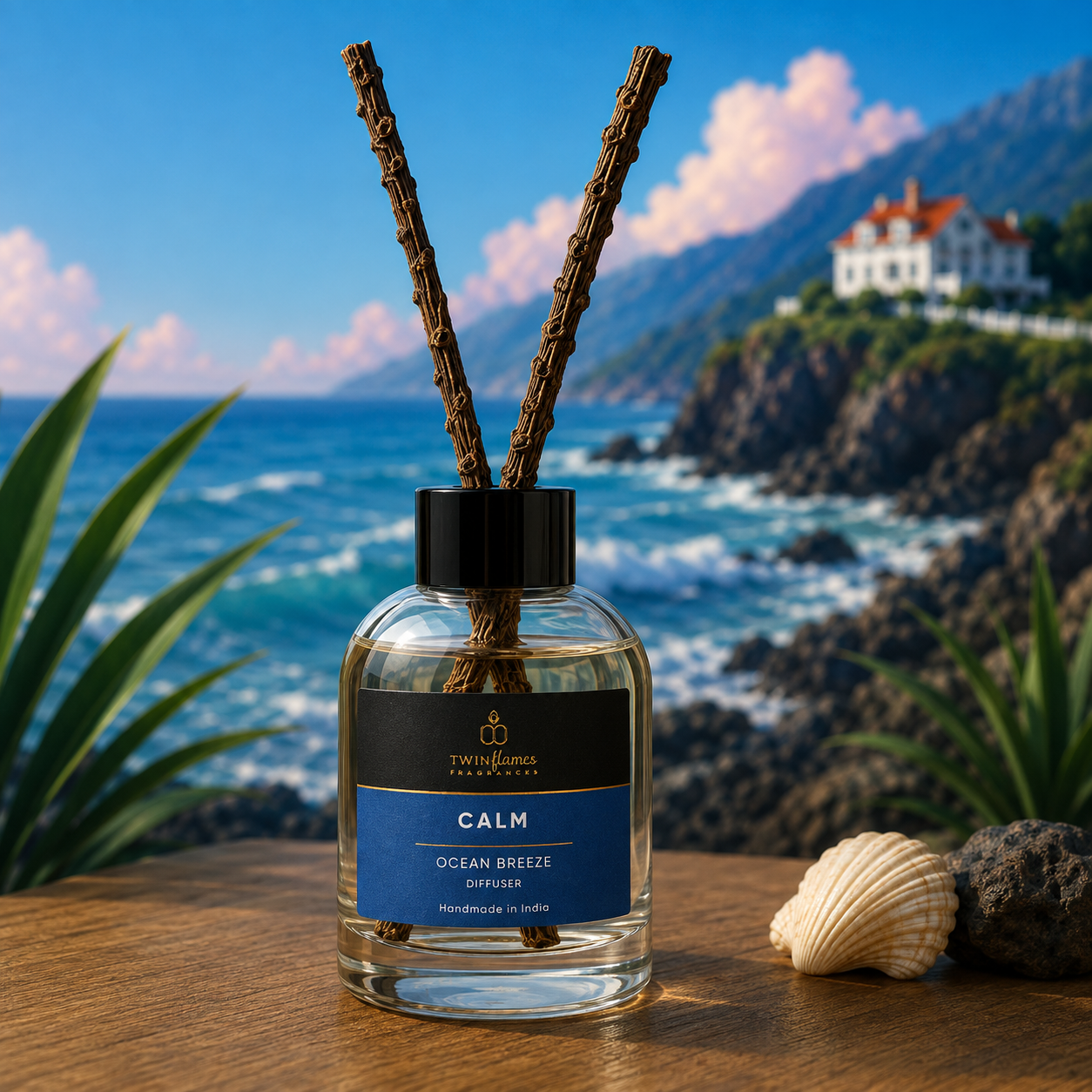 Ocean Breeze Aroma Reed Diffuser – 100ml