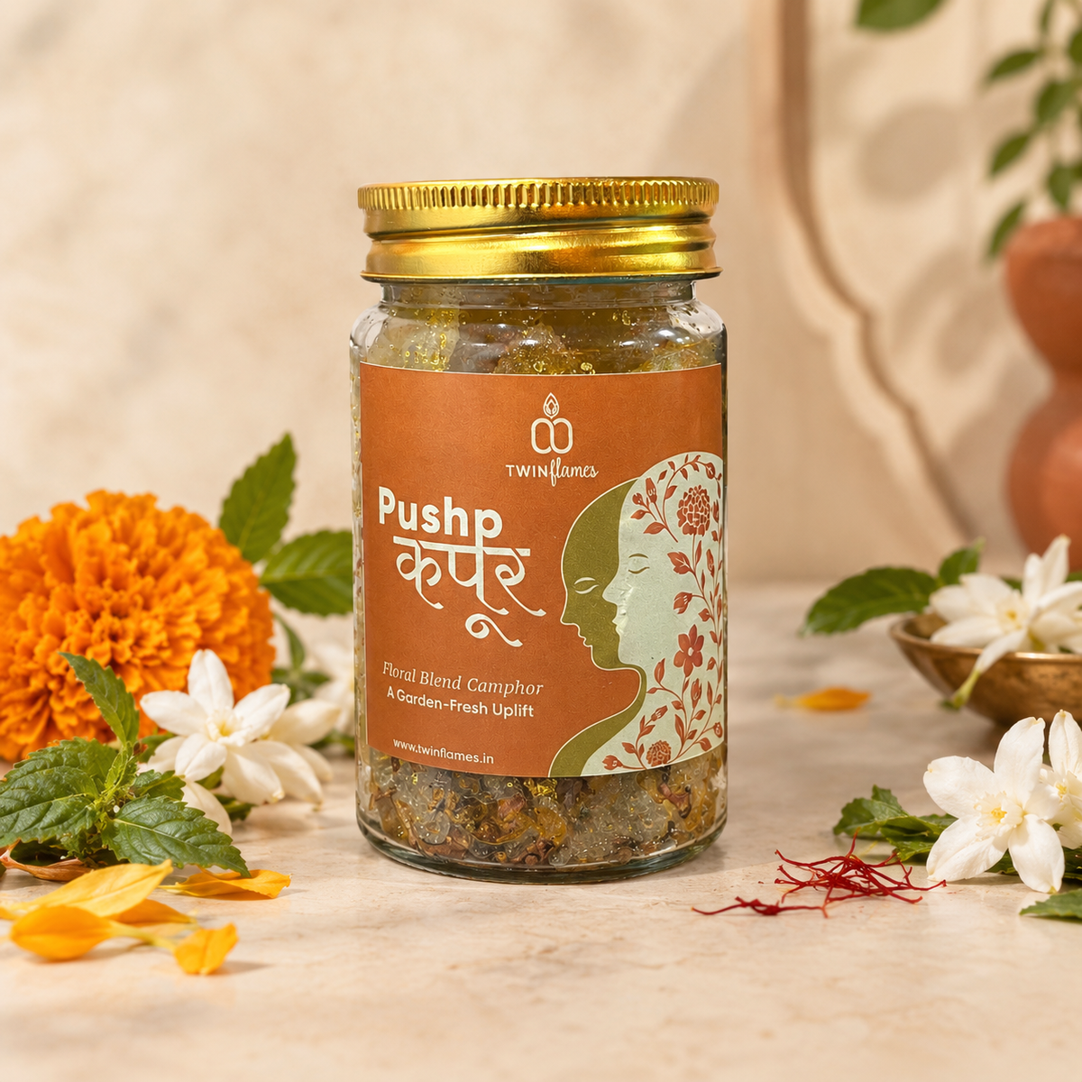 PUSHP कपूर - Floral Blend Camphor