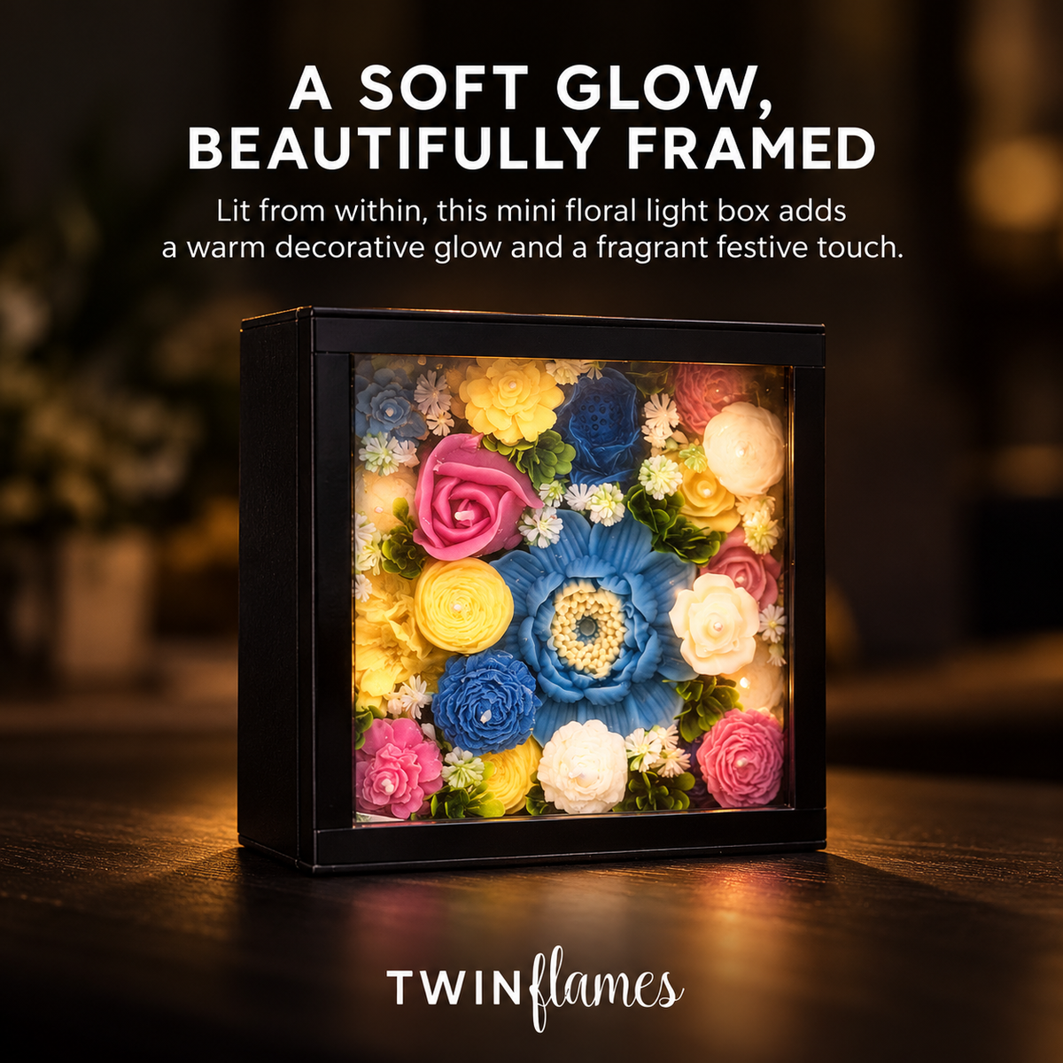Petite Floral Bouquet Light Box