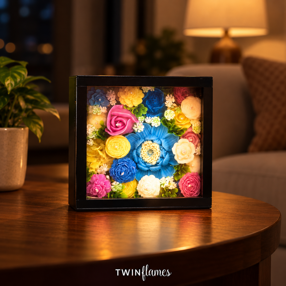 Petite Floral Bouquet Light Box