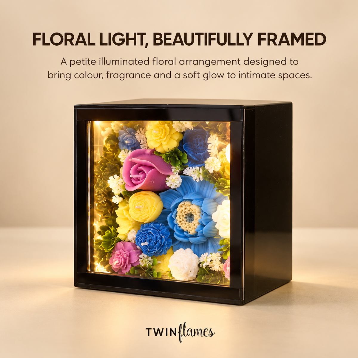 Petite Floral Bouquet Light Box