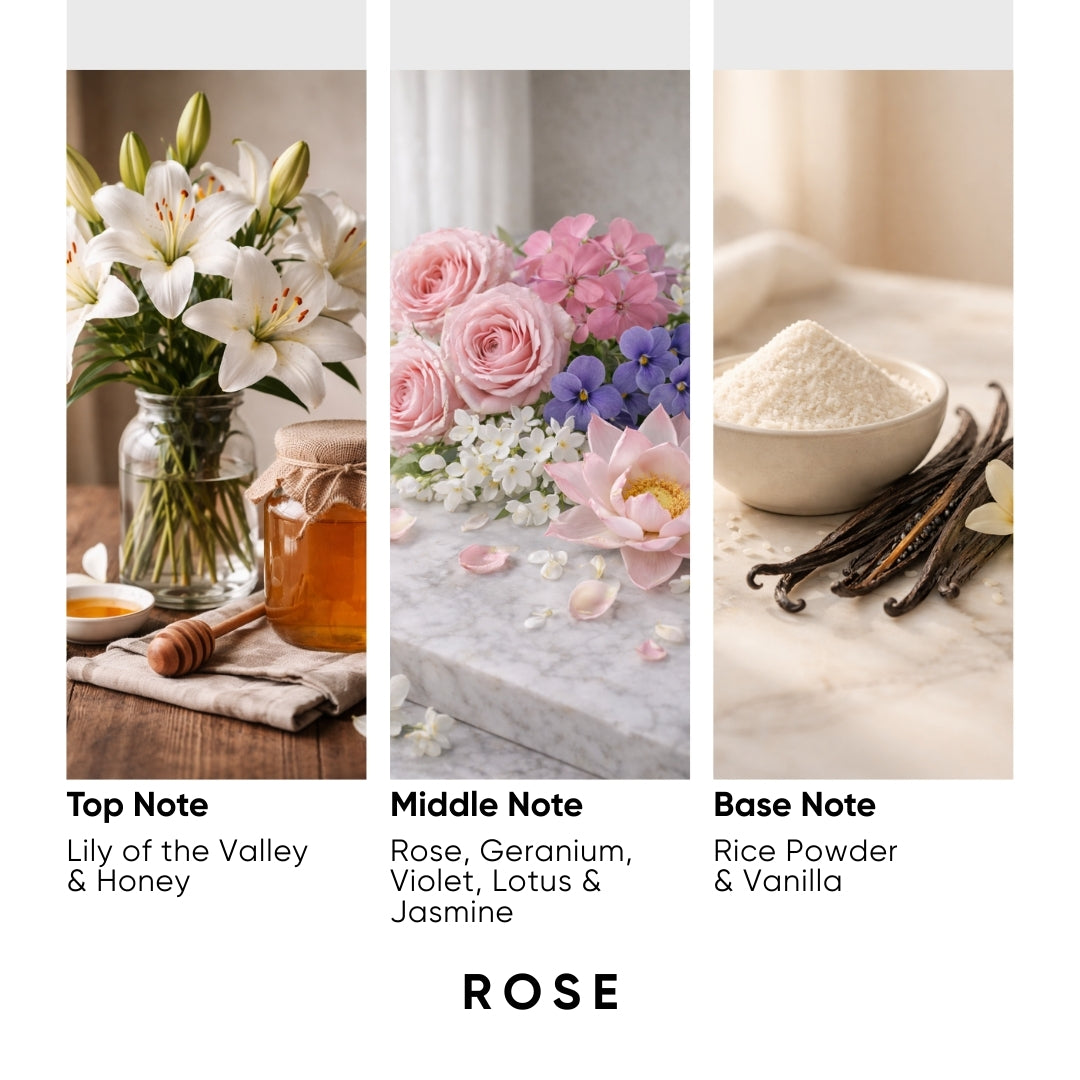 Rose Fragrance Bar - Set of 2