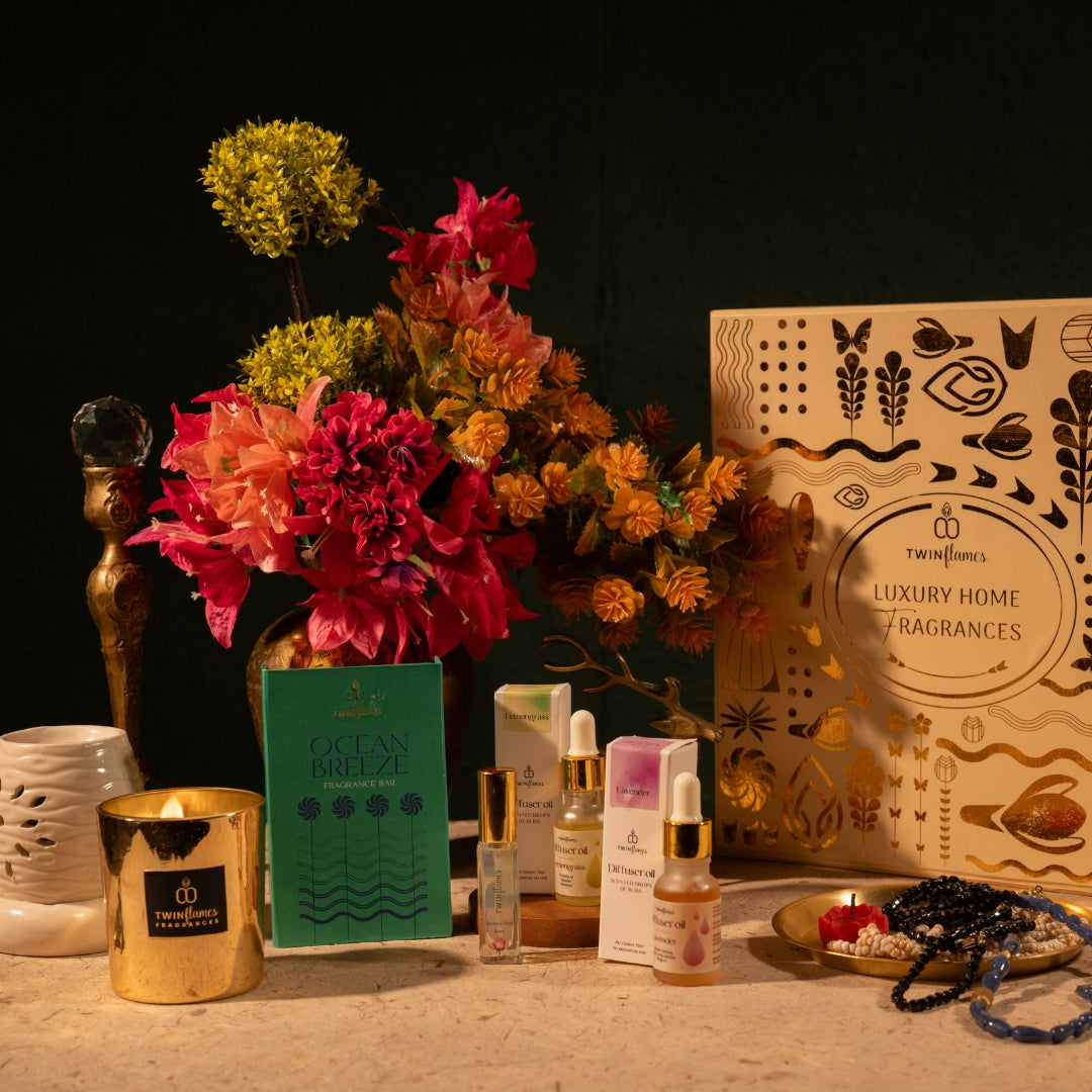 Virali – Complete Home Fragrance Set (Electric Diffuser, Diffuser Oils, Candle, Fragrance Bar & Aroma Mist)