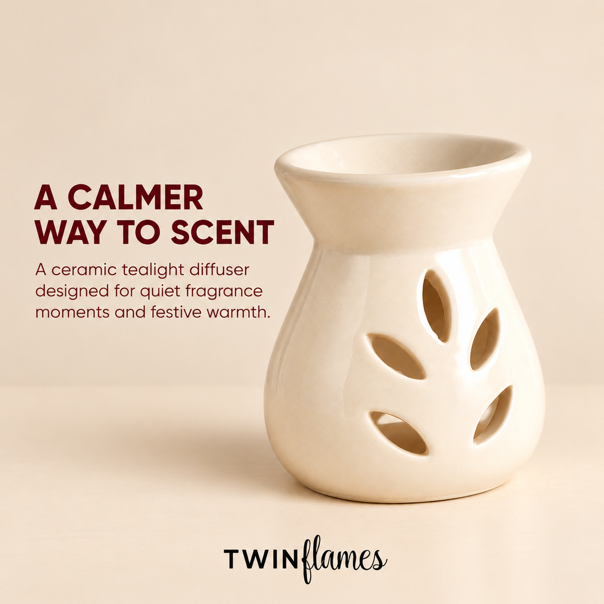 Saanjh – Gulkand Camphor, Urli Candle & Diffuser Set